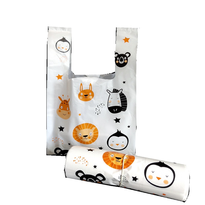 Picture of Plastic bags packaging bags plastic bags clothing gifts cosmetics thickened baking cosmetics children's clothing manufacturers wholesale