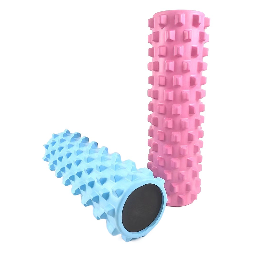 EVA foam shaft yoga column 45cm yoga Mace solid massage relaxation roller fitness Roller Cylinder