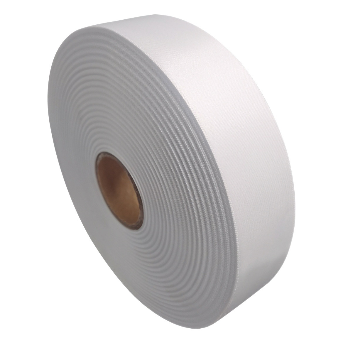 White Thickened Satin Edge Water Washable Marks for Clothing Blank Print Satin Ribbon Water Washable Marks Washable Ironing No Deformation