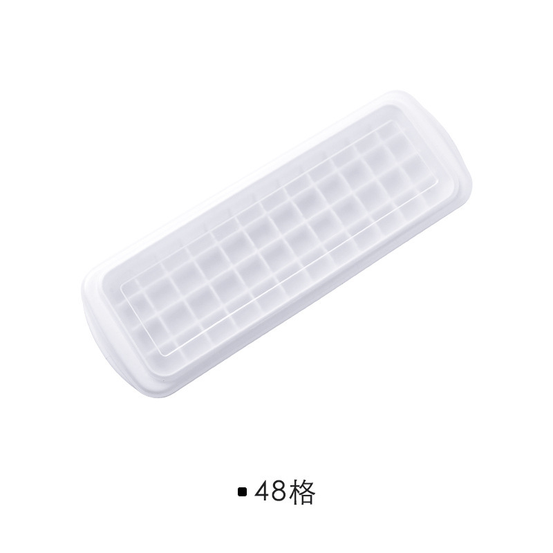 Picture of Ice cube mold commercial creative ice storage box with lid Ice Cube artifact large capacity ice making container Ice Cube mold