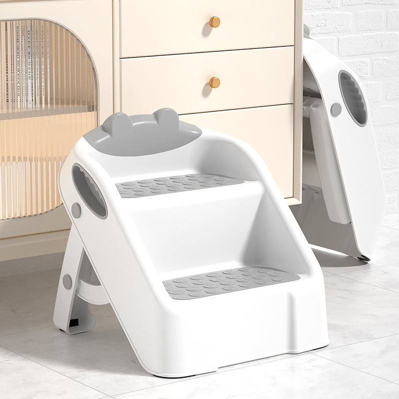 Baby Washbasin Toilet Step Stool Hand Washing Step Stool Foldableable Kidsren's Two-Step Stool Step Stool