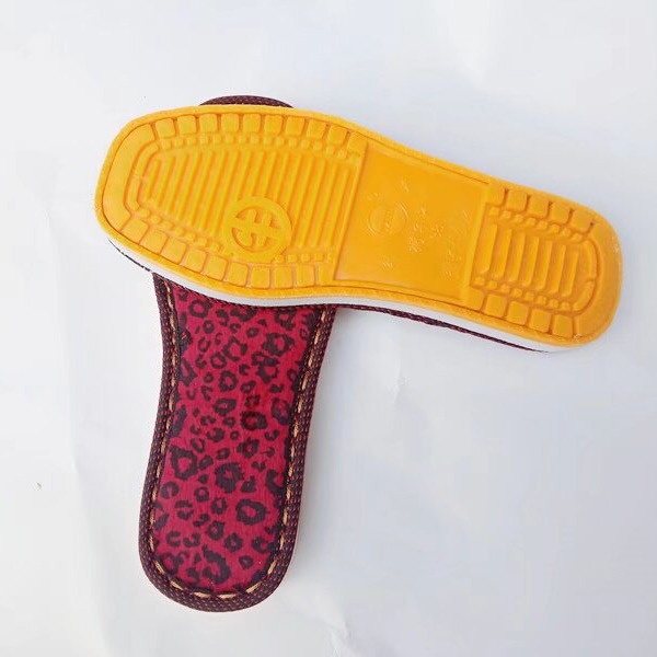 Picture of Non-slip sole insole for children and cattle genuine goods shoes sole acrylic thread ice thread hook shoes wool tendon slippers sole