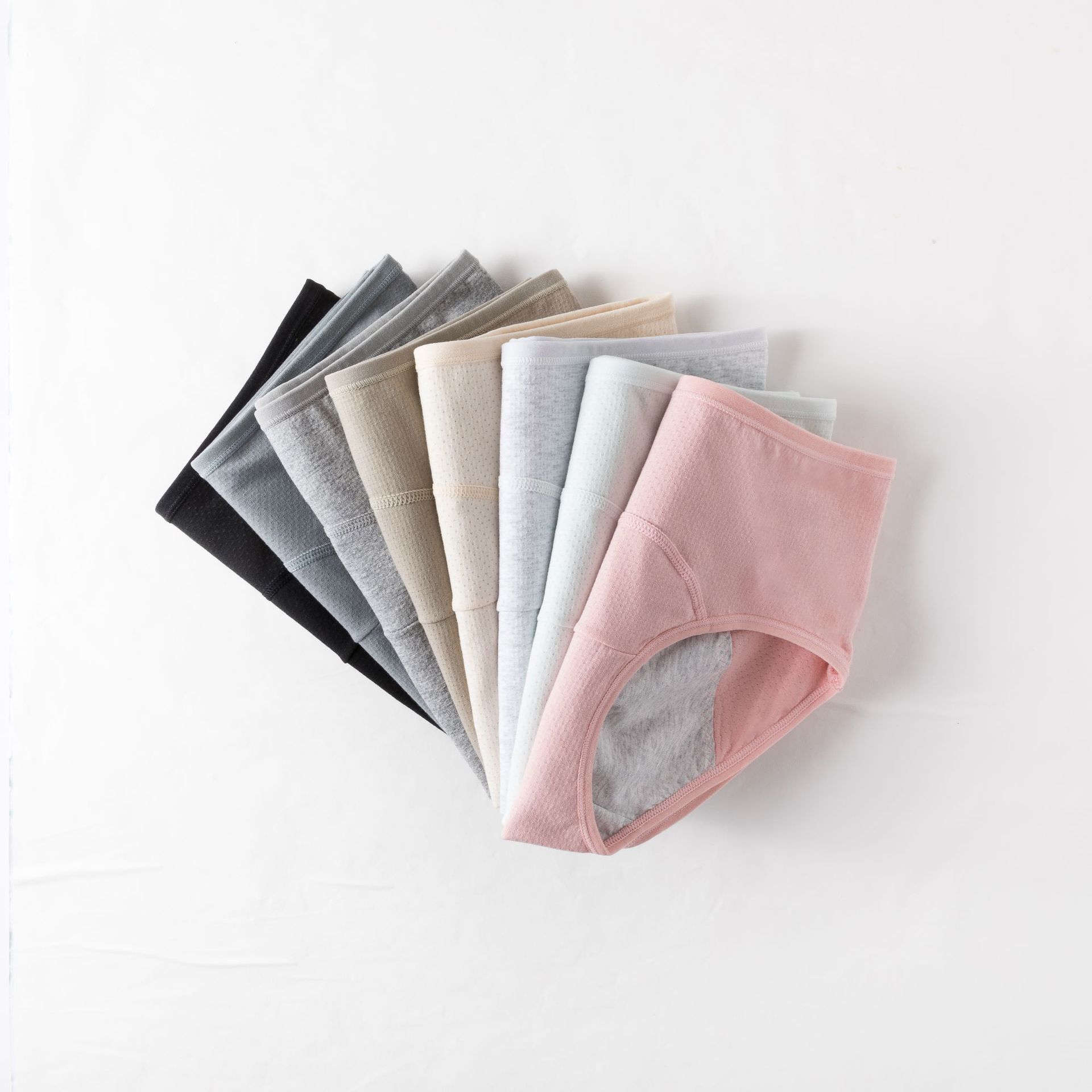 Picture of Menstrual Pants, Special Menstrual Period Aunt Safety Pants, Breathable Thin Summer Anti-Side Leakage Underwear for Girls during Menstrual Period