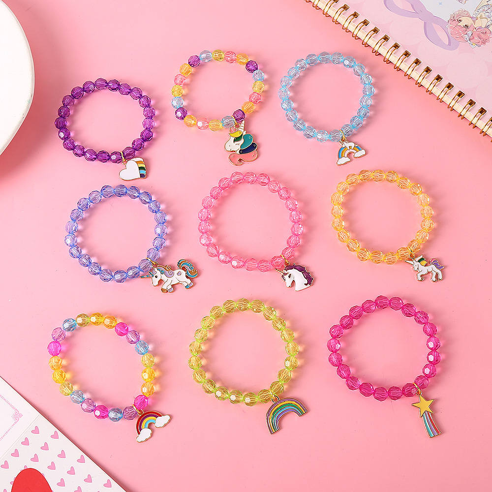 Picture of Cross-Border Hot-Selling New Cartoon Children's Bracelets, Cute Baby Bracelets, Little Girl Bracelets, Girls' Jewelry Wholesale