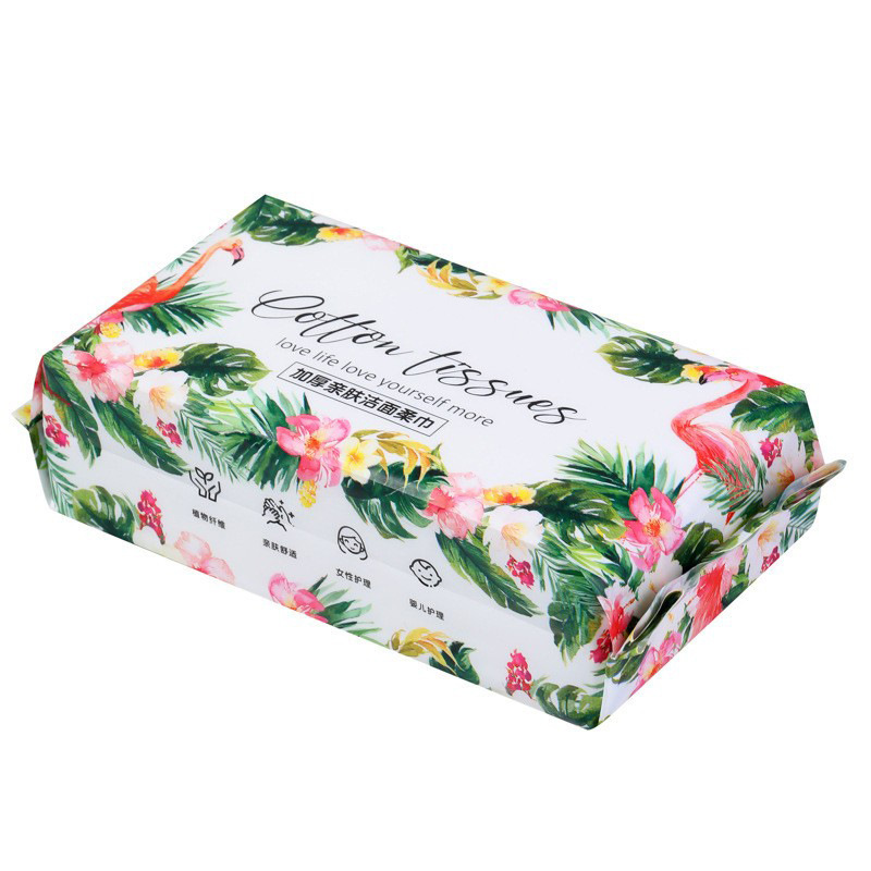 Picture of Face towel disposable cleansing towel cotton soft towel removable cotton thickened beauty salon makeup remover face towel