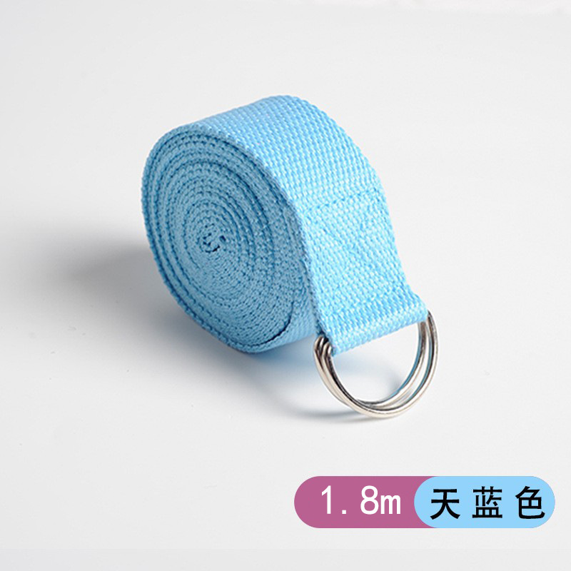 Picture of Cross-border Yoga Stretching Belt Yoga Stretching Rope 183 Lengthened Fitness Sports Stretching Special Yoga Accessories