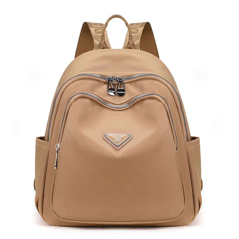 Picture of Backpack Women's 2024 New Simple All-match Nylon Cloth Travel Bag Casual Lightweight Large Capacity Backpack