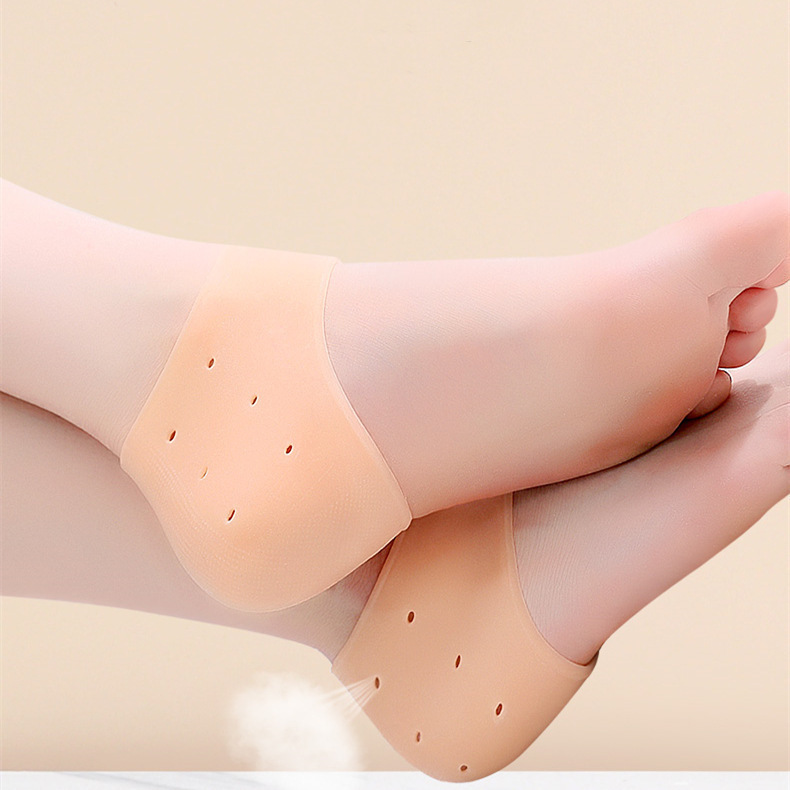 Heightening Pad Invisible Women's Heightening Insole Silicone Men's Heel Pad Socks Casual Heightening One