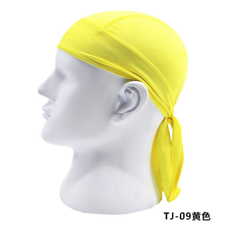 Picture of Outdoor Cycling Pirate Hat Quick-Drying Sports Turban Moisture-Wicking Breathable Sun Protection Hood Pirate Turban Small Hat