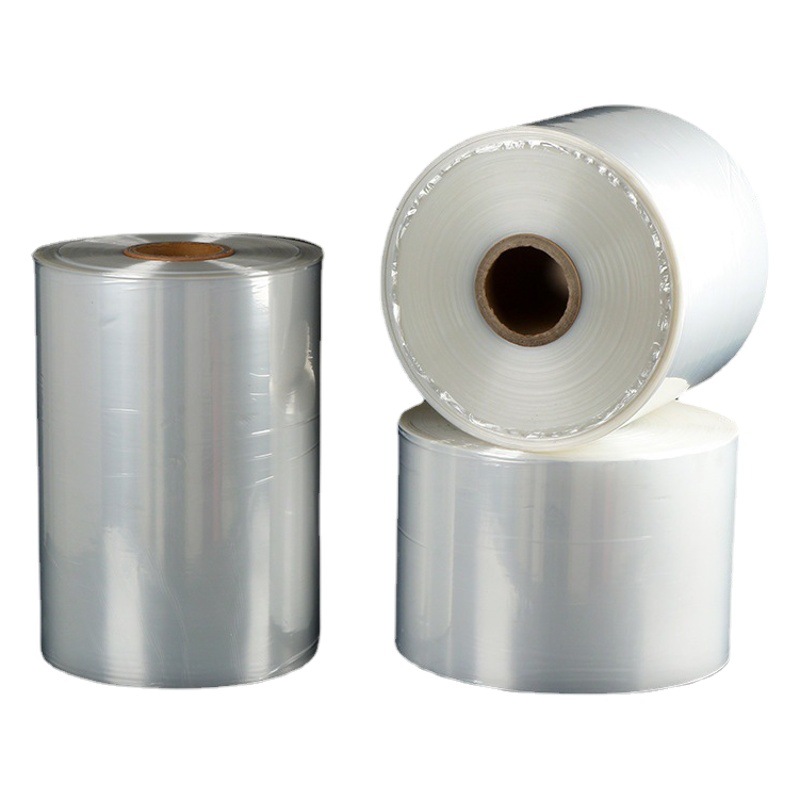 Cutting Heat Shrinkable packaging film POF plastic transparent folding film wholesale household food box environmental protection sealing film
