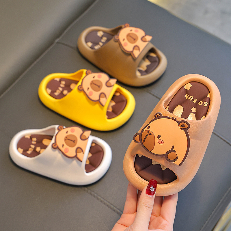 Picture of Kapi Bala Summer Children's Sandals and Slippers Summer Non-slip Cute Boys and Girls Home Bathing Big Children's Baby Slippers