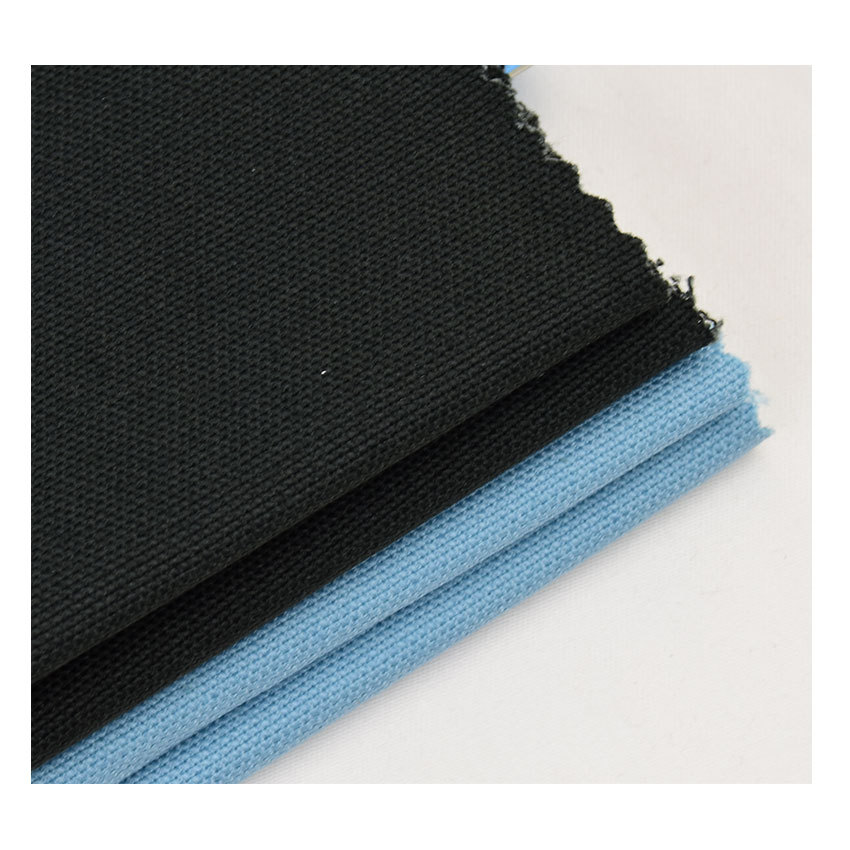 Cotton double warp and double weft stretch canvas 370G tooling clothing casual bag shoes and hats woven fabric