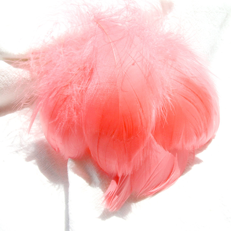 Picture of diy handmade color floating feather goose feather dream catcher wave ball gift box filling decoration materials