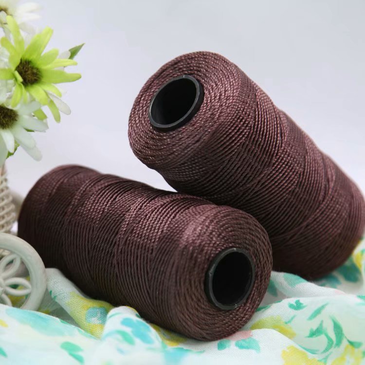 Picture of Gold thread mixed strand bright silk thread handmade diy crochet sweater doll scarf thread coat hand knitting thread factory wholesale