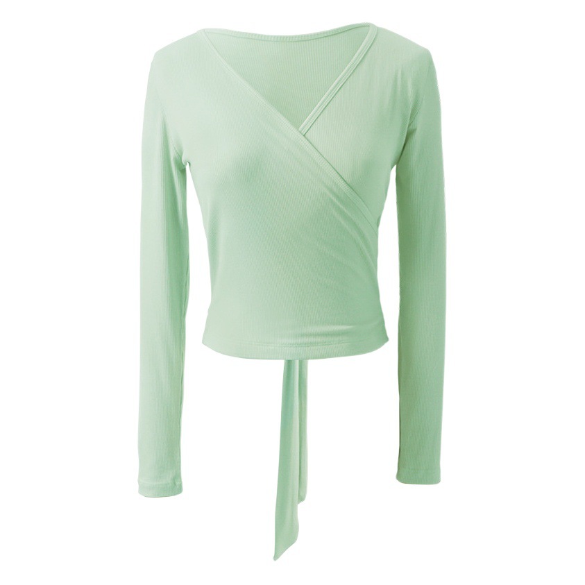 Ballet Clothing Adult Elegant Knitted Cross-Strap Sweater Jacket Autum Cardigan Classical Chinese Dance Clothing