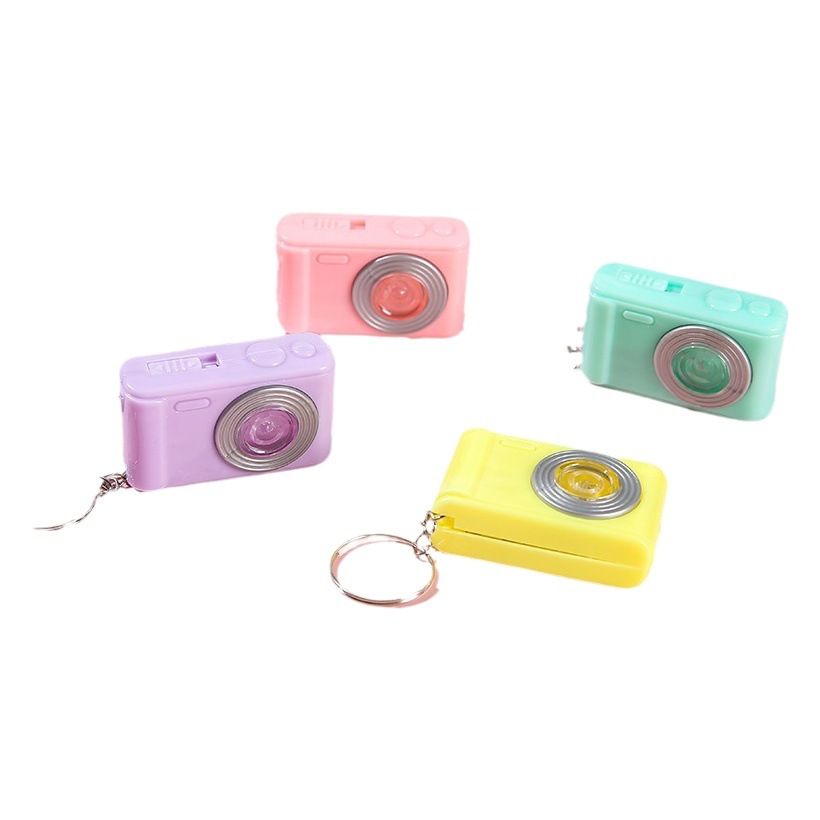 New kindergarten children's camera luminous keychain camera mini pendant accessories portable carrying