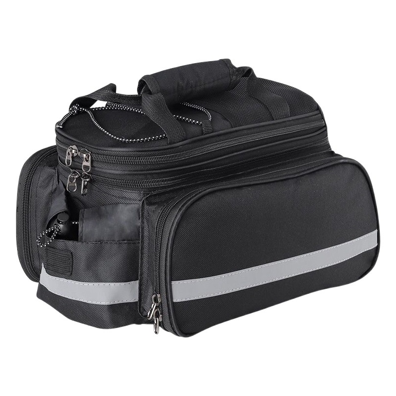 Bicycle large capacity carrying bag cycling bag equipment rear shelf bag mountain bike travel carrying bag rear seat tail bag camel bag