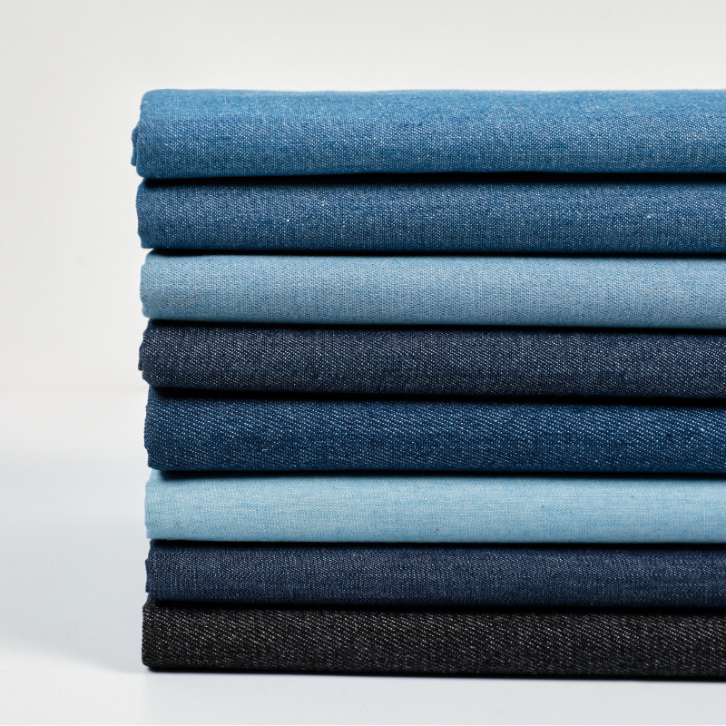 Thick Denim Fabric Spring & Fall Bags Denim Jackets Denim Shirts Dresses Jeans Fabric Denim