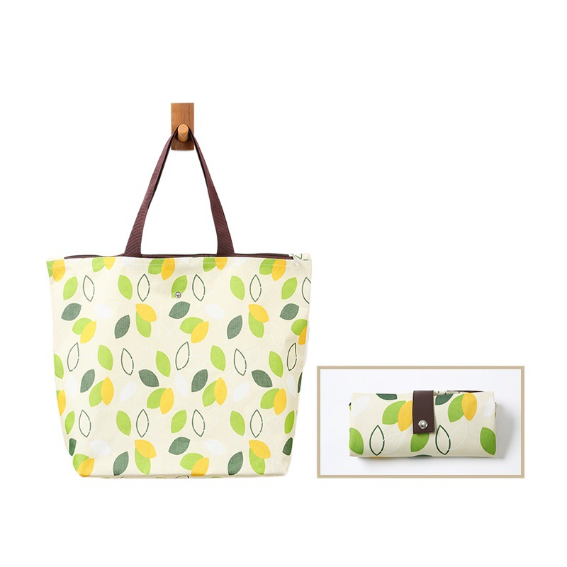 Picture of Oxford Cloth Foldableing Shopping Bag Satchel Shopping Bag Satchel Advertising Environmentally Friendly Foldableable Grocery Shopping Bag Customization