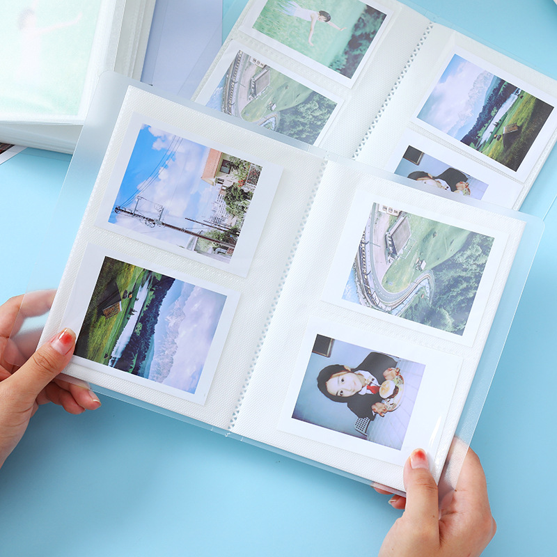3-Inch 4-Inch 5inch 6inch Photo Album Ins Polaroid Storage Album Cover Handbook Photo Album Commemorative Album DIY Commemorative Photo Album
