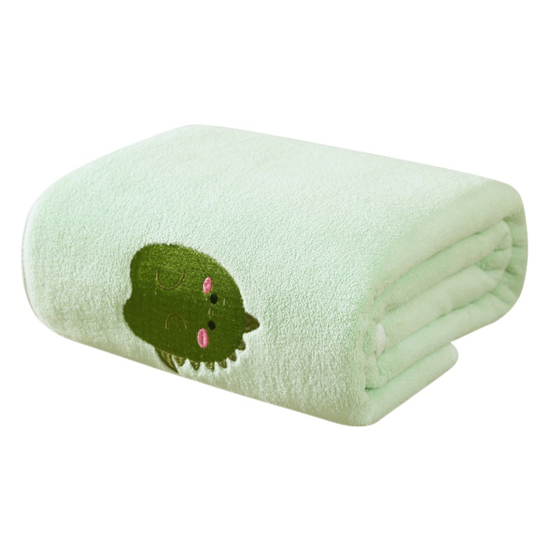 Baby bath towel newborn children super soft baby bath quick-drying absorbent towel kindergarten face washing coral fleece blanket