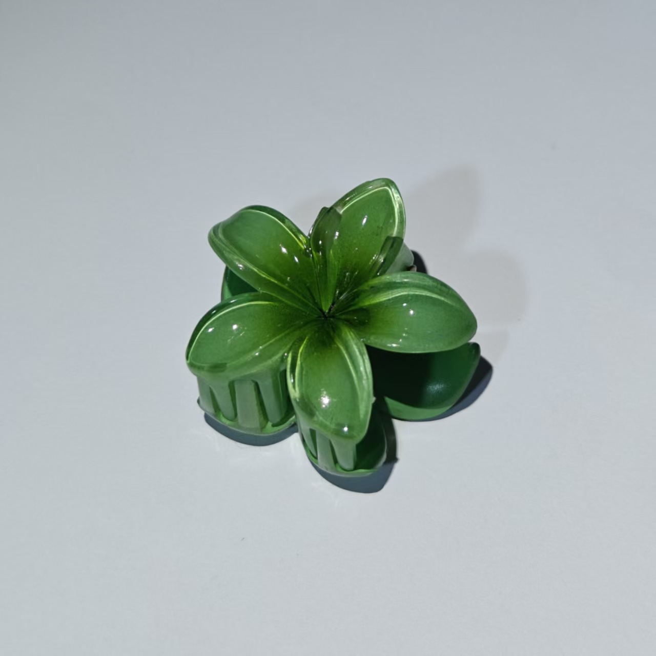 Picture of Cross-border egg flower clip large high-grade gradient Flower hairpin back head updo ponytail shark clip headdress