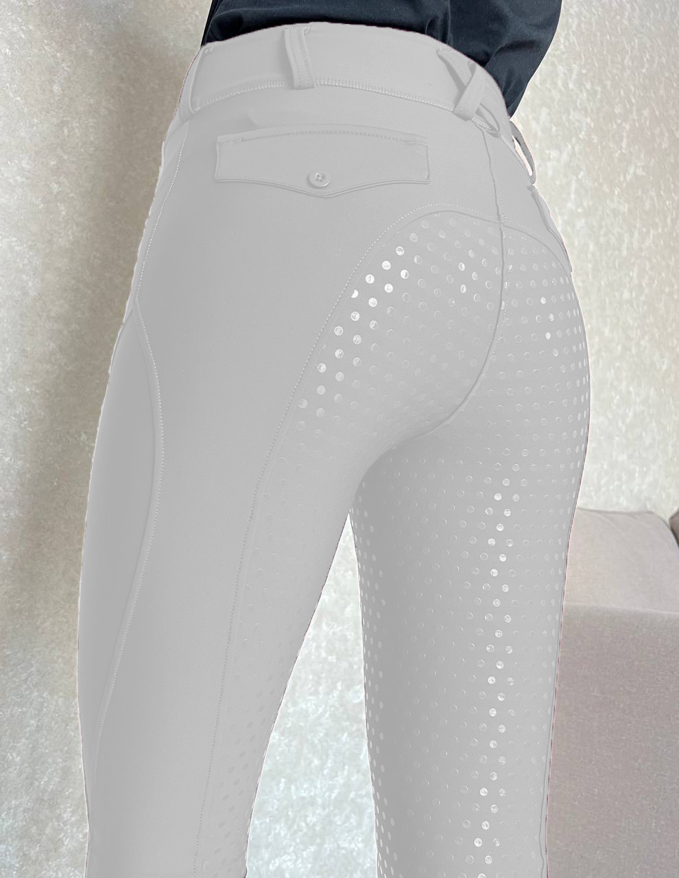 Picture of Full-seat silicone equestrian pants anti-Pilling outdoor riding tights women's tights equestrian clothing