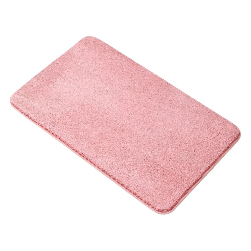 Picture of Thickened Imitation Cashmere Bathroom Toilet Bathroom Toilet Door Water-Absorbent Non-Slip Floor Mats Door Mats Home
