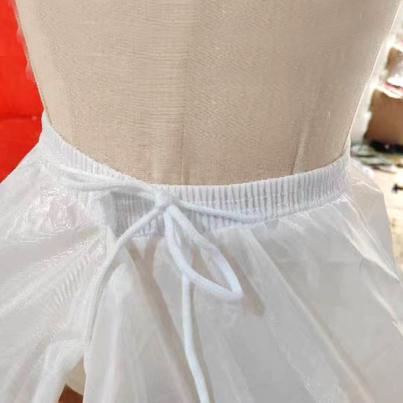Picture of [Manufacturer Wholesale] Foreign Trade Six-Steel Enlarged Bustle Wedding Dress Tutu Performance Clothing Gauzeless Elastic Waist Tethered Petticoat