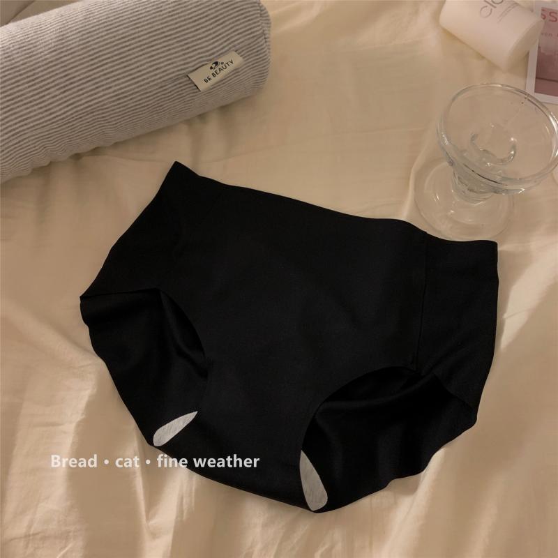 Picture of "Your niche likes" [simple and clean style] simple solid color girl seamless underwear women's underwear