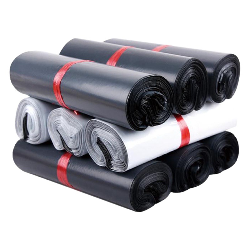 Logistics Packing Waterproof Bag Thickened Express Packing Bag Color Packing Bag White Express Bag Grey Printing