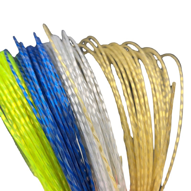 Single high elastic nylon sandwich tennis line beginner's tennis flexible line 12 m 1.30MM