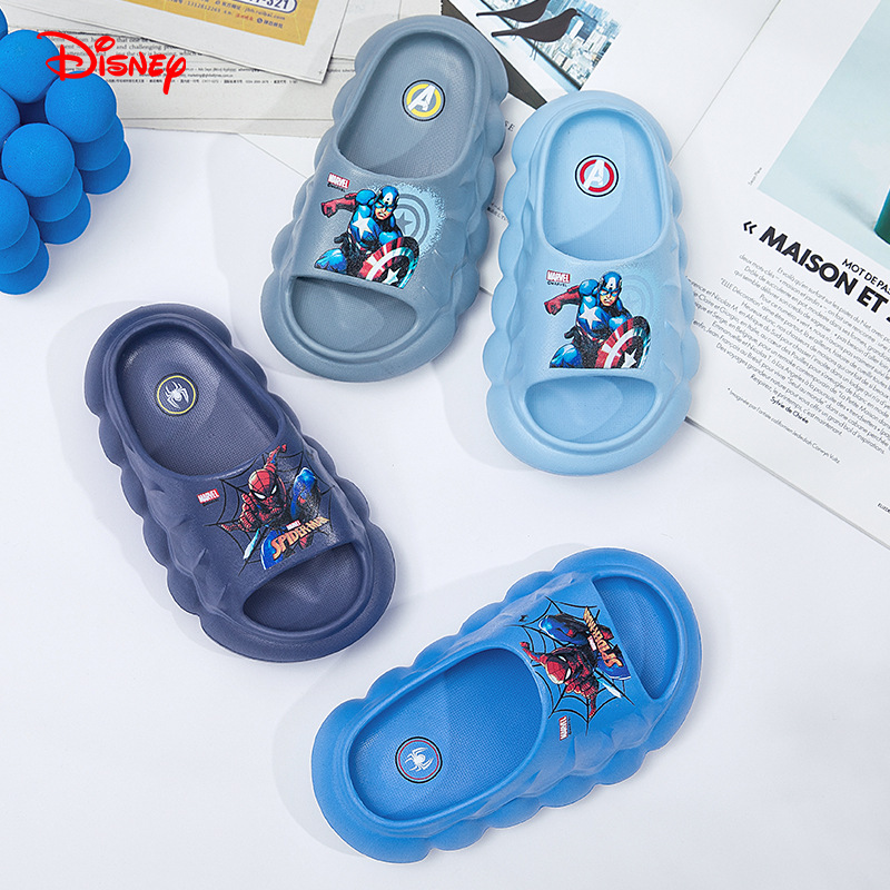 [70% discount] Disney slippers household bathroom bath non-slip home indoor children's outdoor beach shoes