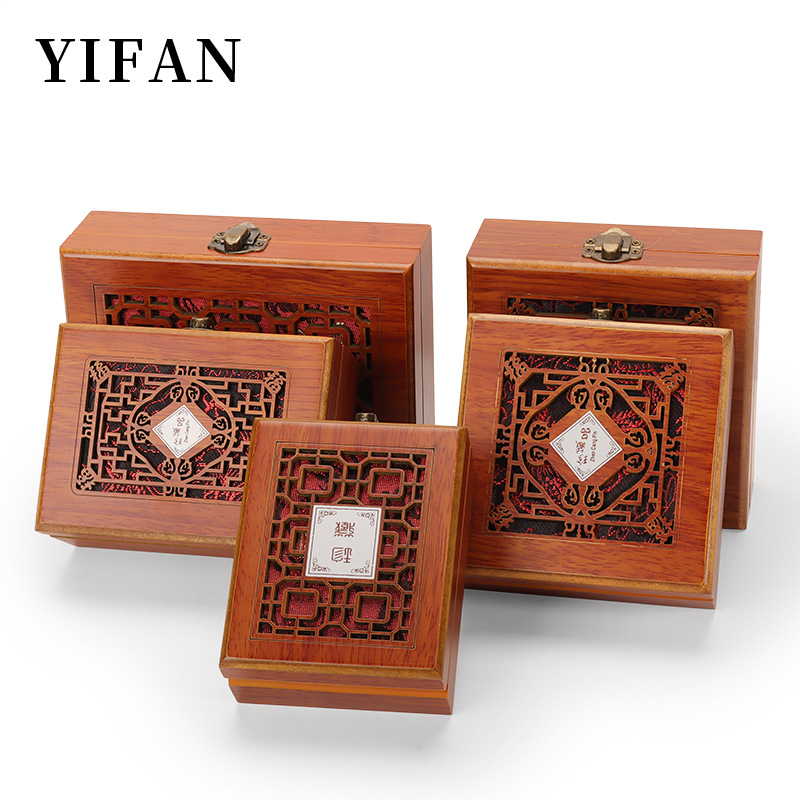 Treasure collection copper buckle jewelry bracelet handle packing box vintage jewelry bracelet box jade bracelet box