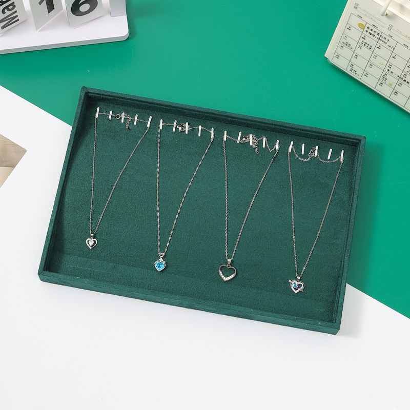 Picture of Jewelry Display Tray Advanced Necklace Rack Ring Handstring Box Bracelet Earrings Stall Bracelet Jewelry Jewelry Disc