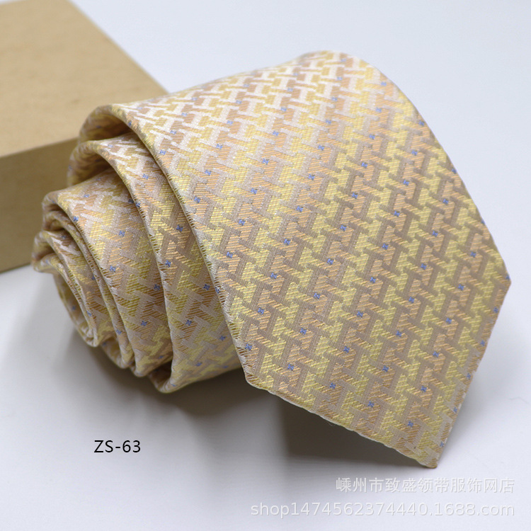Picture of Tie Silk Silk Tie Men's Dress 8c Business Tie Factory Spot Wholesale