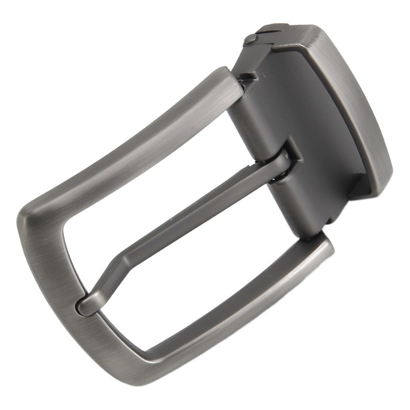 Guan Pin 4.0CM Men's Leather Head Pin Buckle Belt Waist Head Men's Pants Head Business Casual Factory Outlet