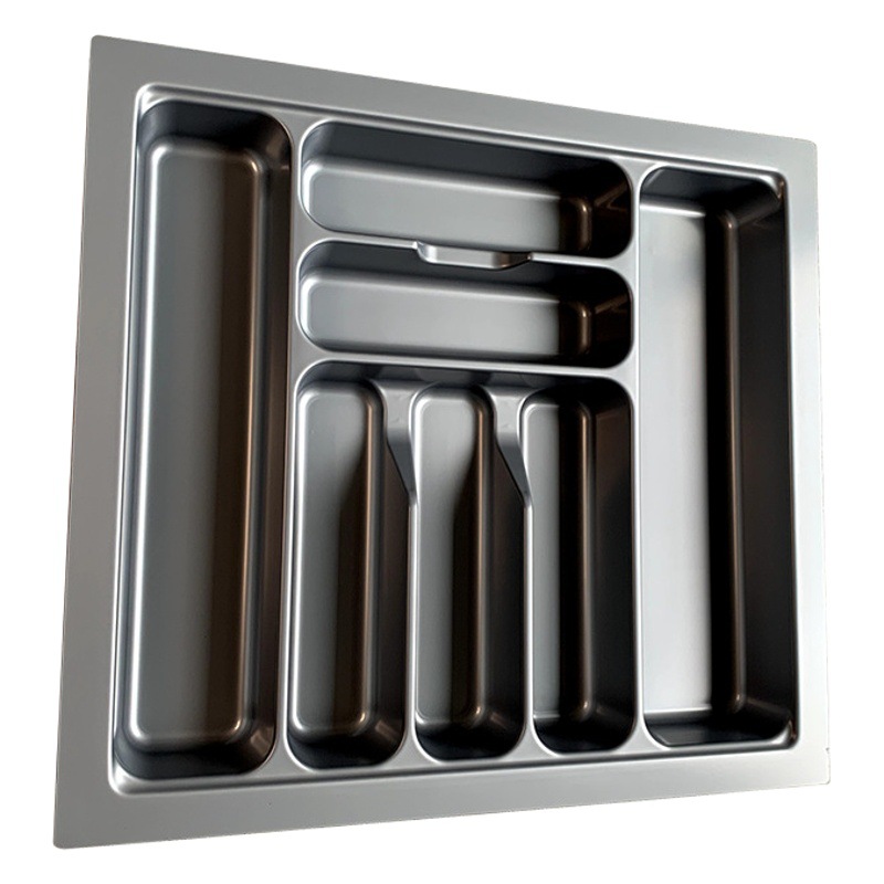 Manufacturer Wholesale Abs Cutlery Tray Plastic Storage Tray Hotel Kitchen Chopsticks Cutlery Storage Cabinet Drawer Partition