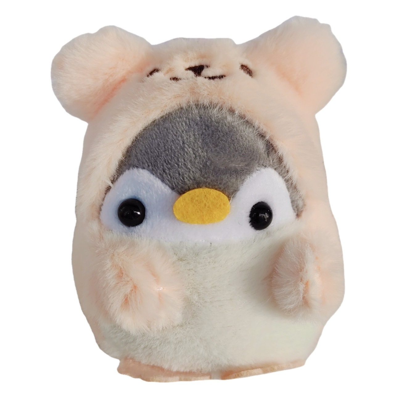 Cute Plush Bear Transformation Penguin Backpack Doll Plush Pendant Grasp Doll Keychain Doll Gift