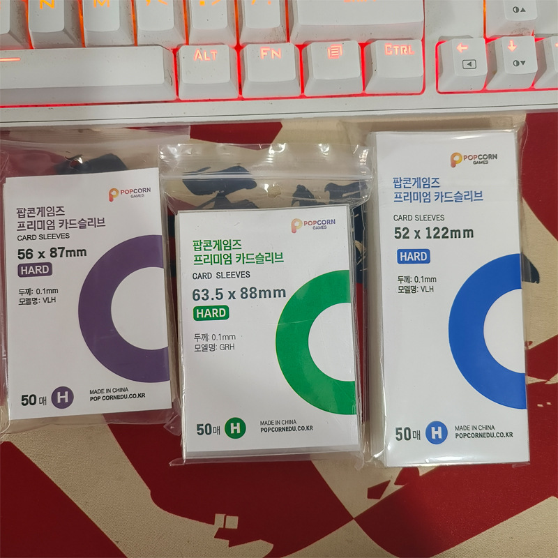 Small card film wholesale South Korea 20 Silk CPP high transparent flat 3-inch card protective cover aidou photo protective film