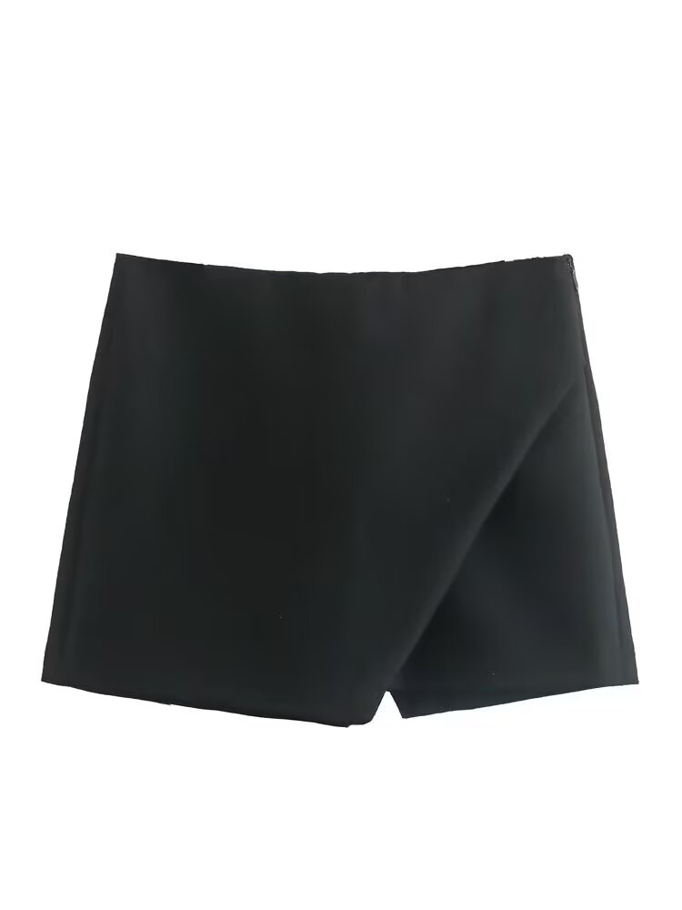 Picture of Cross-border foreign trade wholesale 2025 European and American fashion Joker personality multi-color high waist asymmetric skirt pants