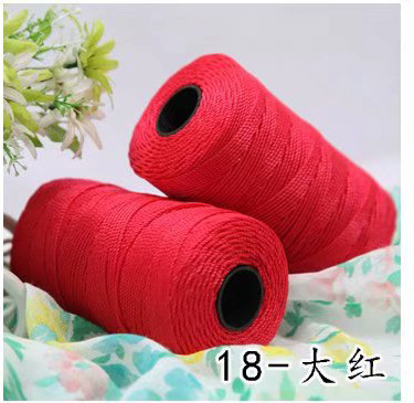 Picture of Three strands of nylon thread twine hook wire knitting hook hat shoes line car seat ice silk wool manufacturers wholesale