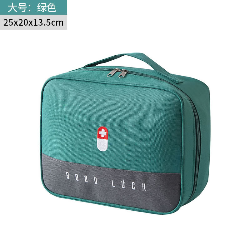 Picture of Portable Emergency Kit, Outdoor Car-Mounted Medicine Kit, Household Emergency Kit, Large-Capacity Epidemic Prevention Medicine Storage Bag