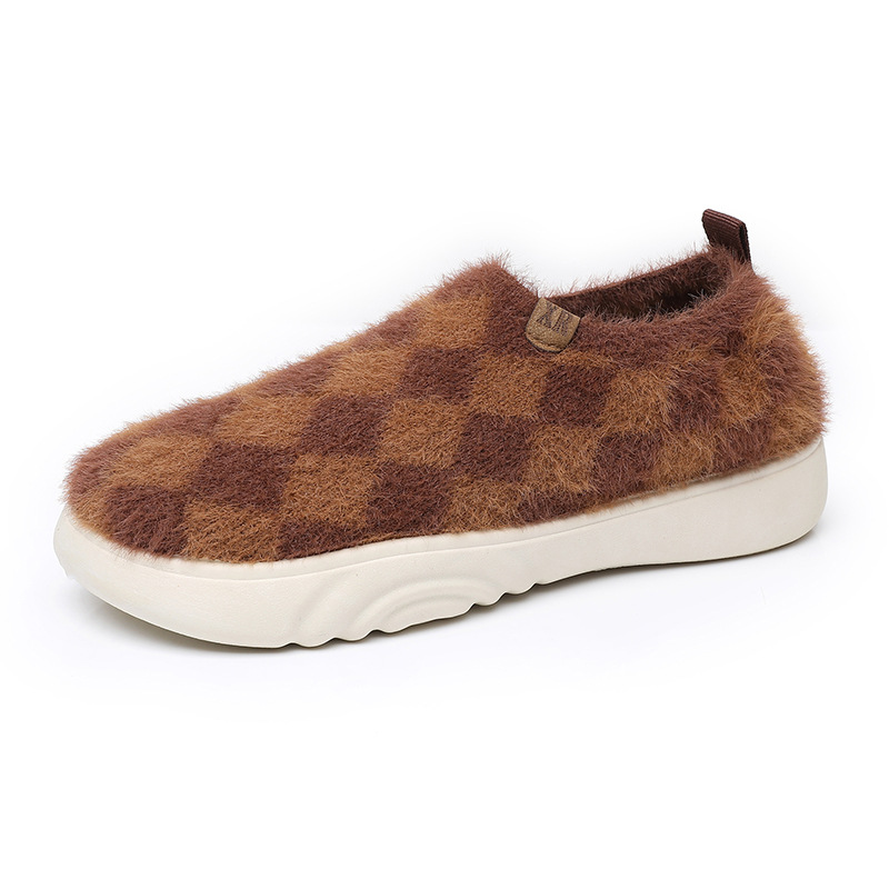 Picture of Shoes women's 2025 autumn and winter new single shoes casual daily soft-soled wool shoes are light and comfortable and one-foot women's shoes