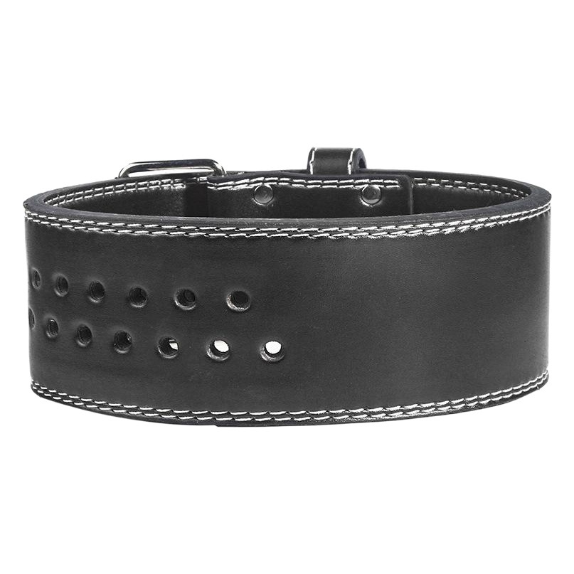 Power Weightlifting Thickened Fitness Belt Waist Protection Men's Squat Hard Pull Sports Professional Training Protector Weightlifting Belt