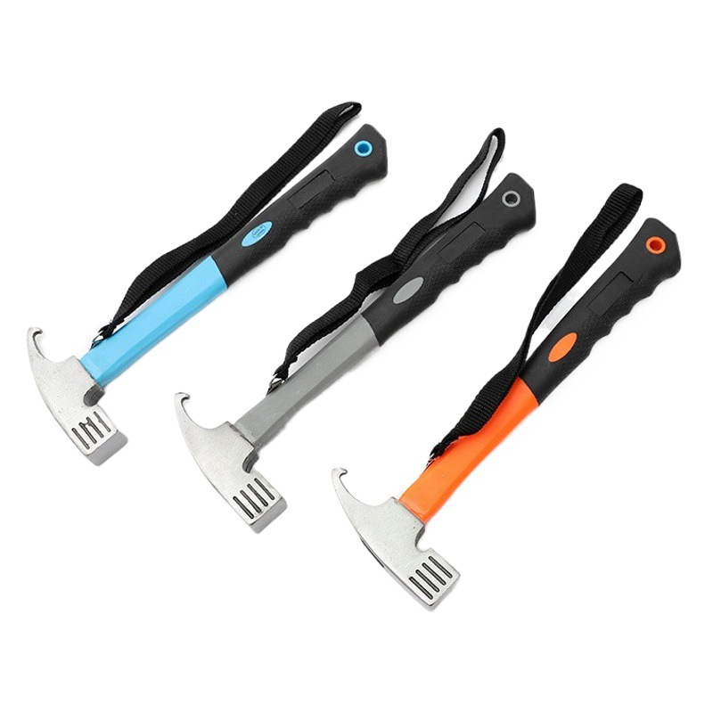 Picture of Outdoor Multifunctional Tools Camping Tent Ground Nail Hammer Sappers Field Survival Equipment Cast Iron Hammer