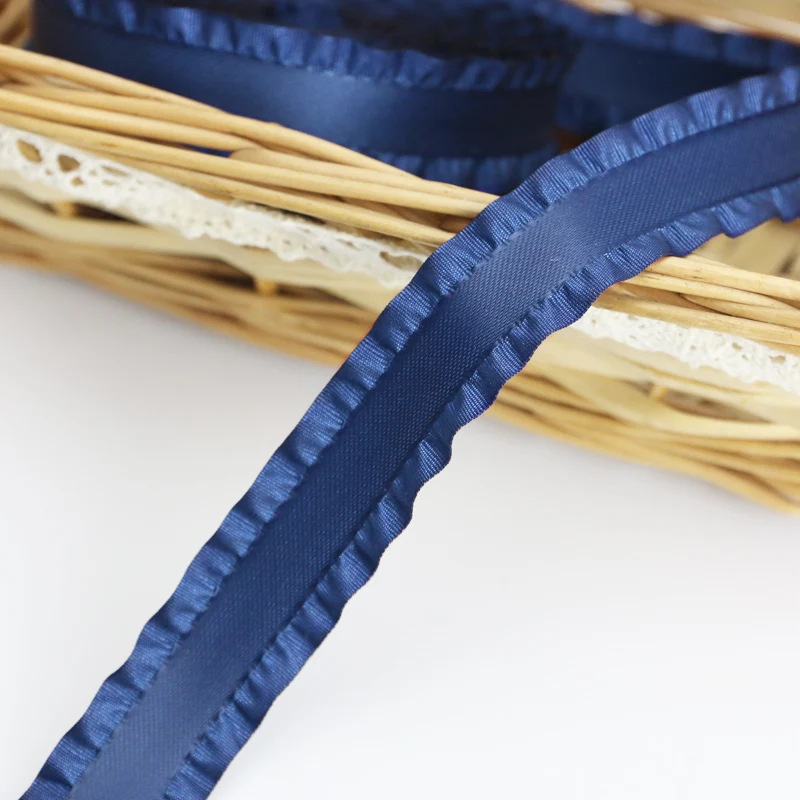 Picture of 2.2cm Skirt Ribbon Wrinkle Ribbon Ribbon Ribbon Flower Wedding Gift Packaging Ribbon 4.5 m/Roll