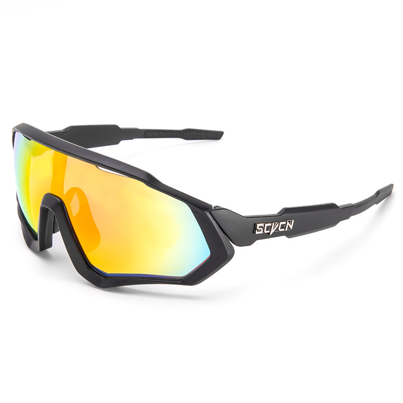 Picture of Foreign trade sunglasses men and women riding glasses outdoor sports glasses bicycle dustproof sunglasses soft nose pad wholesale
