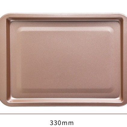 Picture of Rectangular Thickened Non-Stick Baking Pan for Oven Non-Stick Baking Cake Curly Cookie Mold Bread Baking Pan
