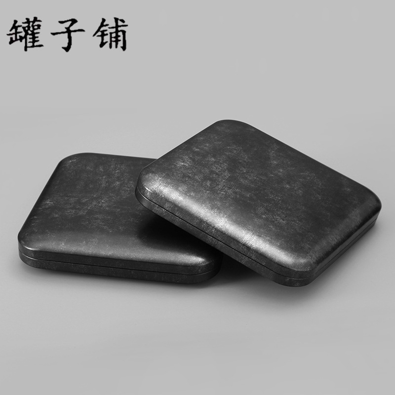 357g tea cake iron box Pu'er tea Fuding white tea iron box tea pot iron box storage metal box in stock wholesale
